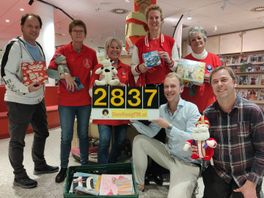 Al ruim 2800 cadeaus ingezameld voor kinderen met Sintvoorieder1