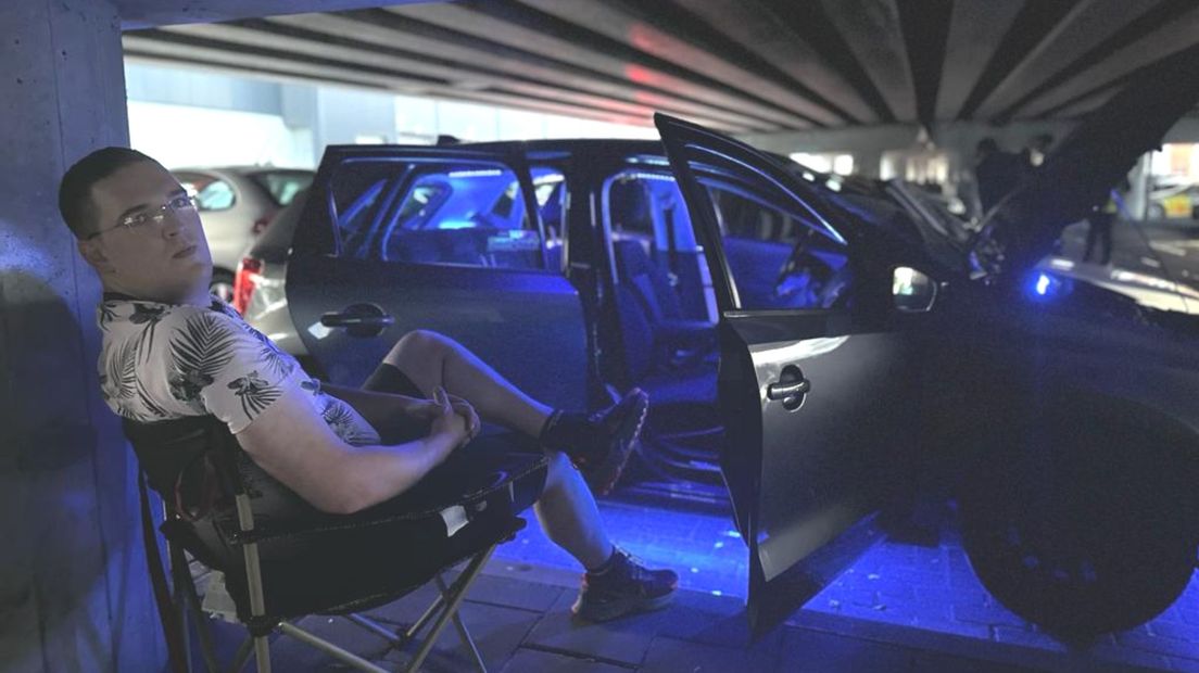 Tom met zijn auto onder de naam Disco_polo1.2.