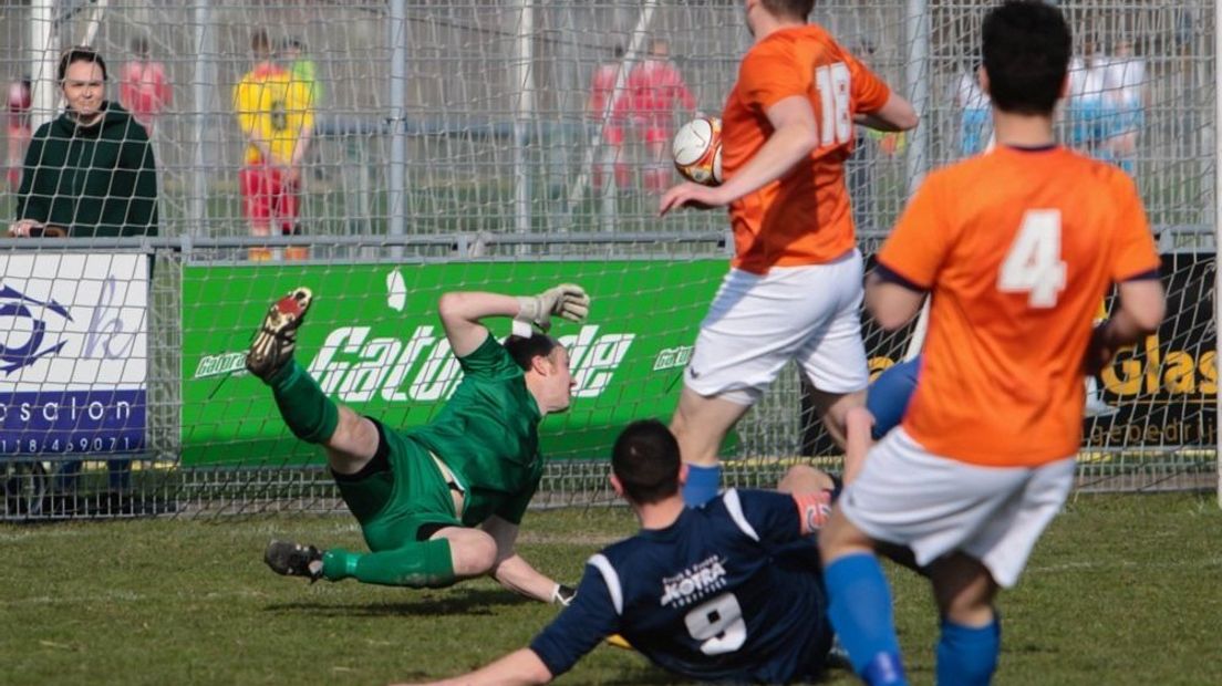 Yerseke was dit seizoen met 1-10 te sterk voor GPC Vlissingen