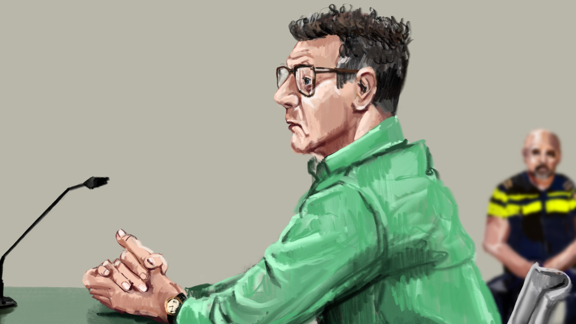 Marc S. ontkent zijn vrouw Femke te hebben omgebracht, maar OM vindt noodlottige val zeer onaannemelijk