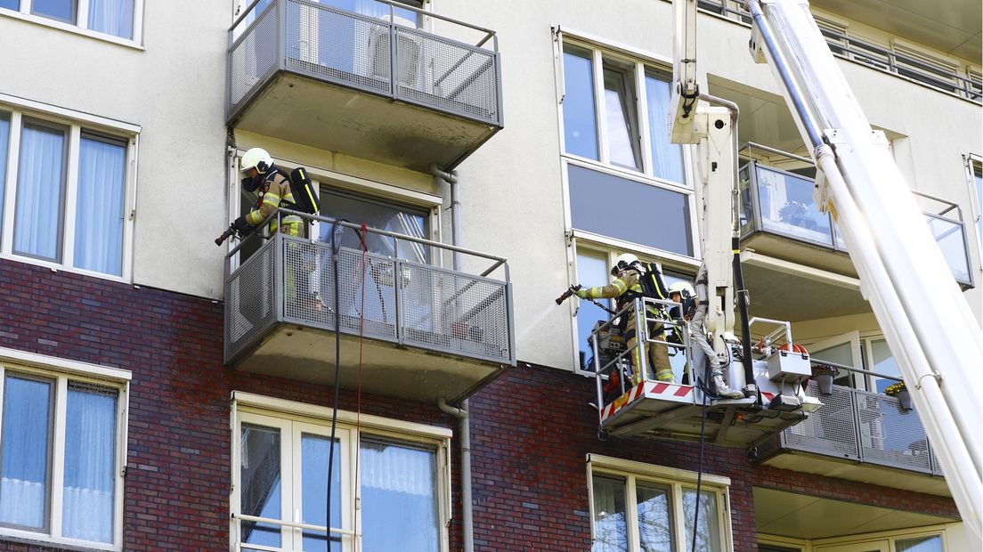 Evacuatie bij brand in zorgcentrum Fermate in Zwolle