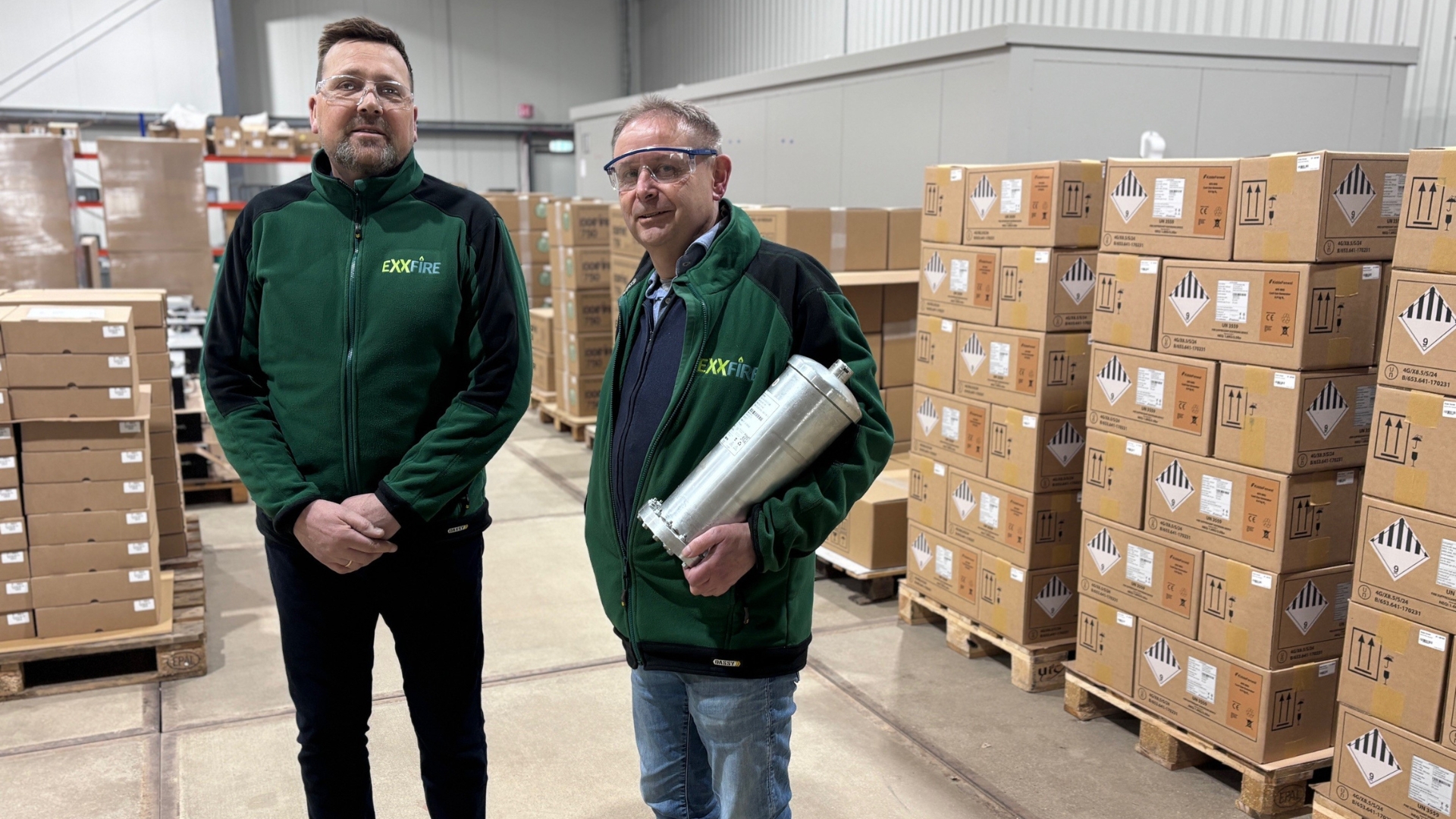 Exxfire uit Farmsum zet rakettechniek in om wereldwijd PFAS-vrij te blussen