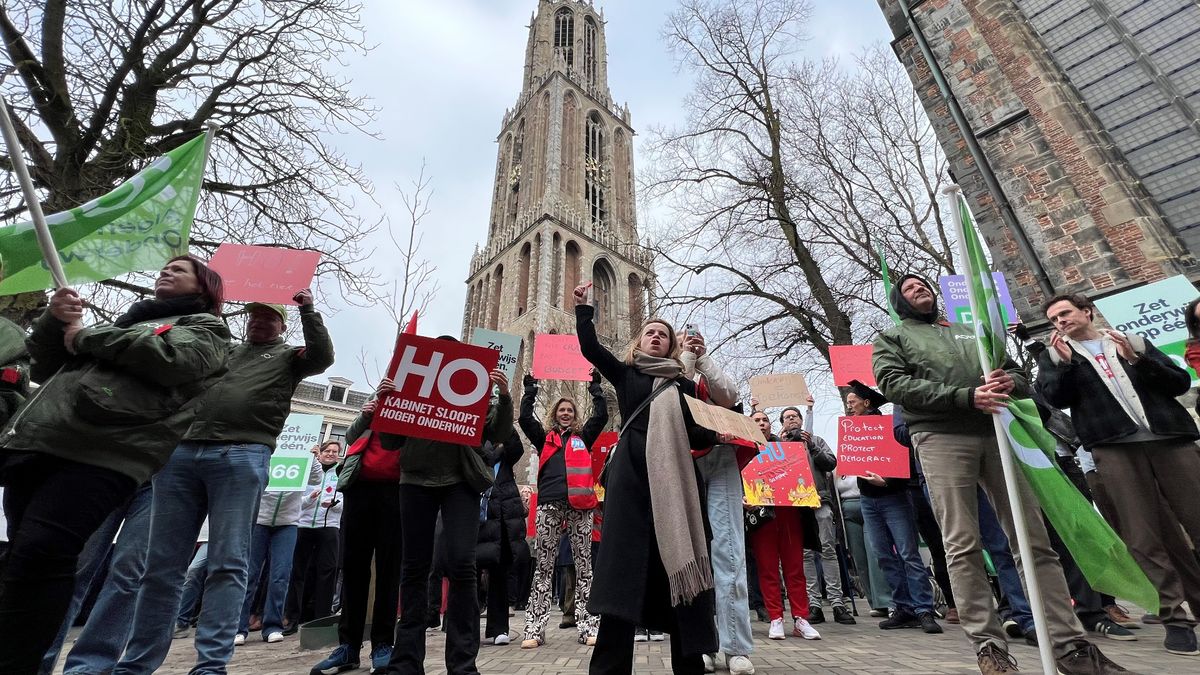 Hogescholen en universiteiten staken op 10 juni tegen bezuinigingen in het onderwijs