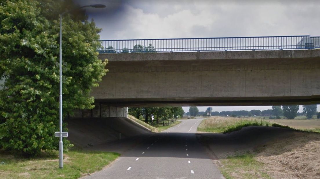 Het viaduct van de A50