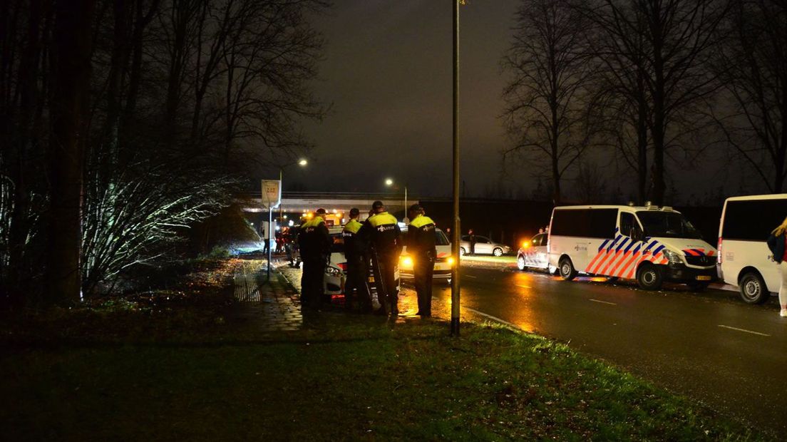 De hulpdiensten rukten massaal uit om te zoeken