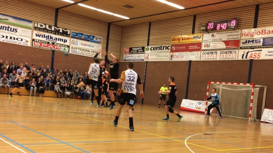 Hurry-Up speelt de wedstrijd tegen LIONS uit Limburg (Rechten: RTV Drenthe / Niels Dijkhuizen)