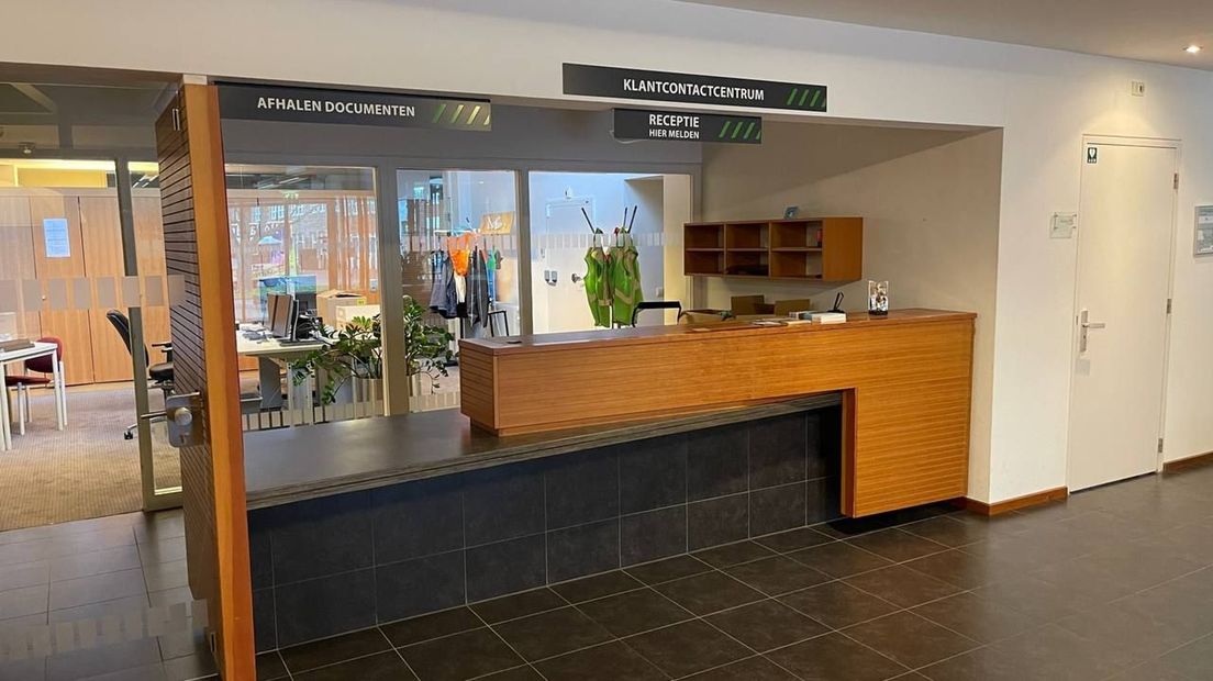 Het gemeentehuis in Grootegast