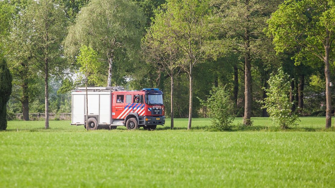 Illegaal brandje in Sint Isidorushoeve, ondanks Code Rood