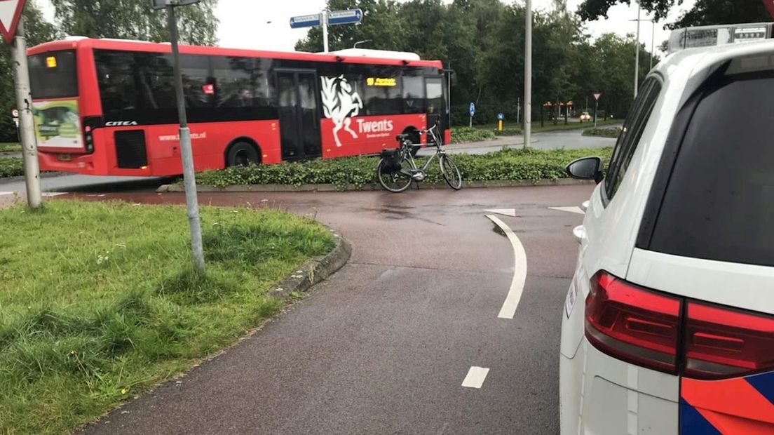 Fietser gewond na aanrijding in Oldenzaal