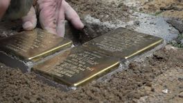 Dertien Stolpersteine geplaatst: 'De naam Bollegraaf is terug in de Folkingestraat'