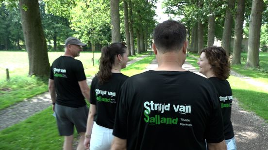 Strijd van Salland bestaat 10 jaar: 400 sporters in actie tegen hersentumoren Nieuws