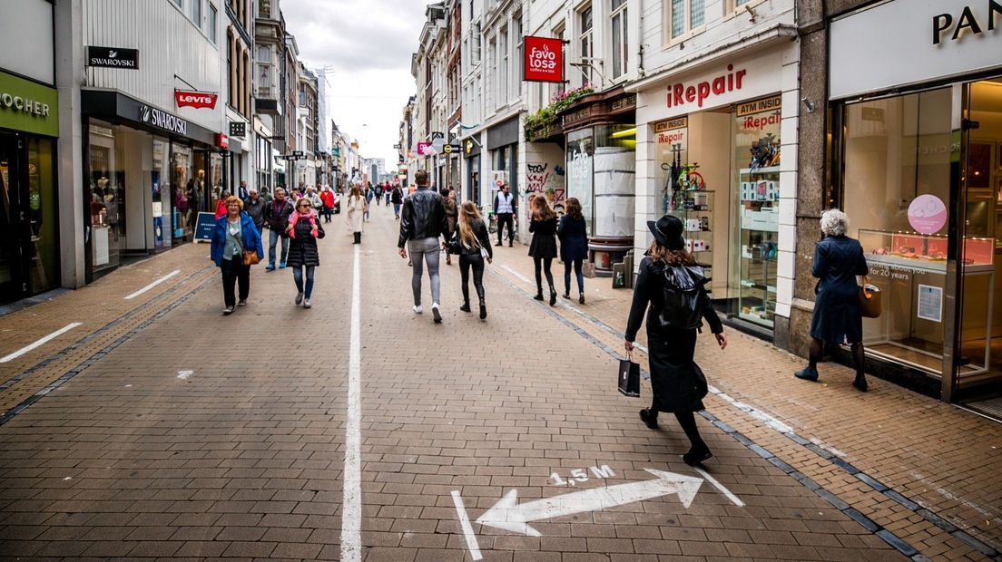 De Herestraat in Stad eind vorige maand