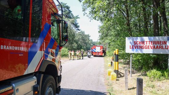 Heidebrand geblust • botsing in Wehl