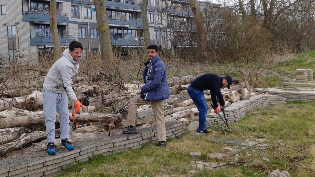 Bouwen in het Balklandpark in Harlingen
