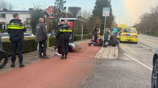 Gewonden bij botsing met fatbike en scooter