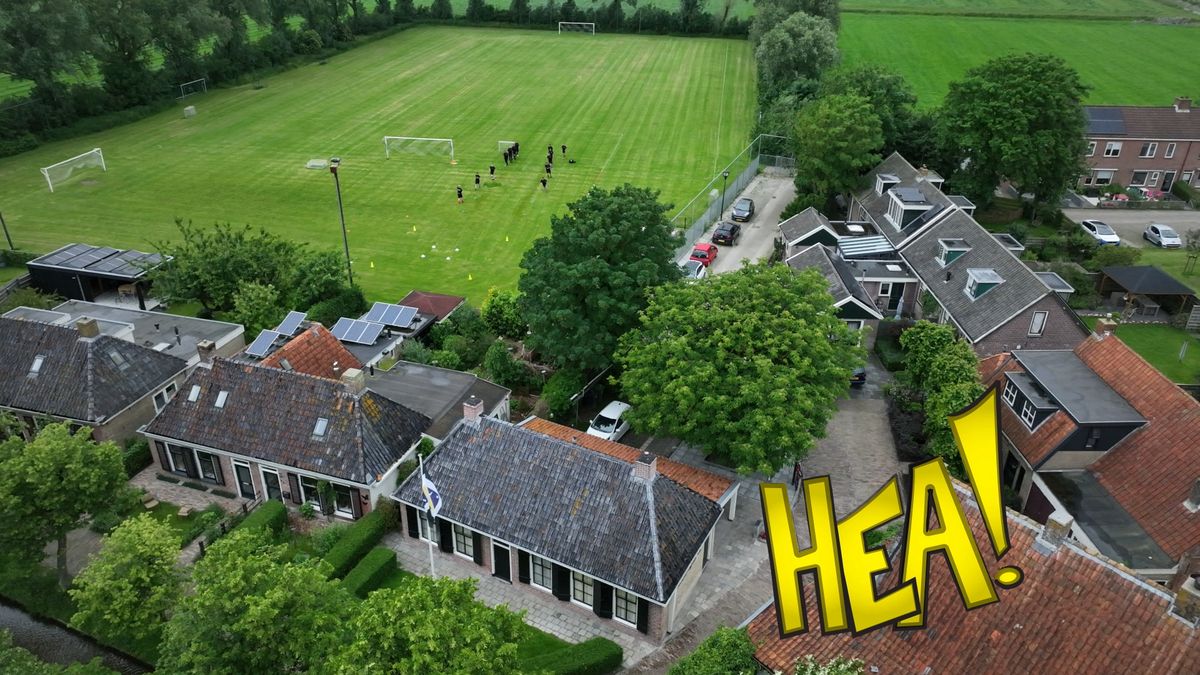 HEA! 'Ronaldo's van Fryslân' weer netjes onder dak