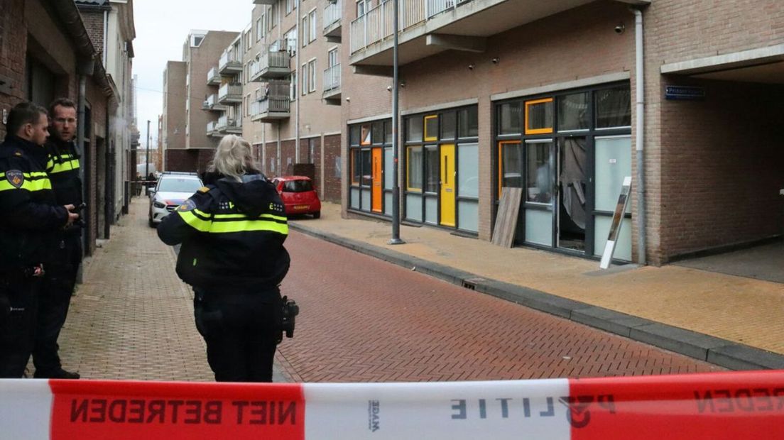 Een woning aan de Neerwoldstraat in Steenwijk liep grote schade op