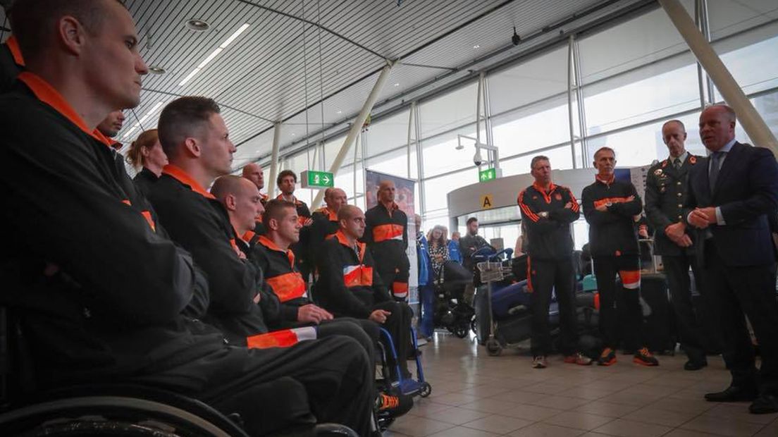 Het Dutch Invictus Games Team vertrok vanmorgen naar Toronto