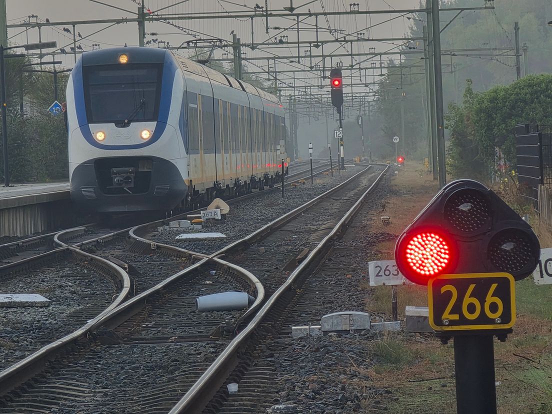 Sabotage oorzaak van grote storing op het spoor: objecten op rails