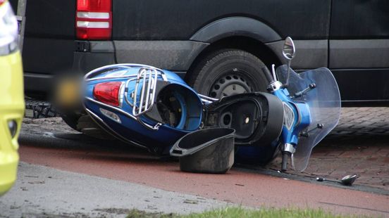 Inbraakgolf auto's • scooterrijder gewond