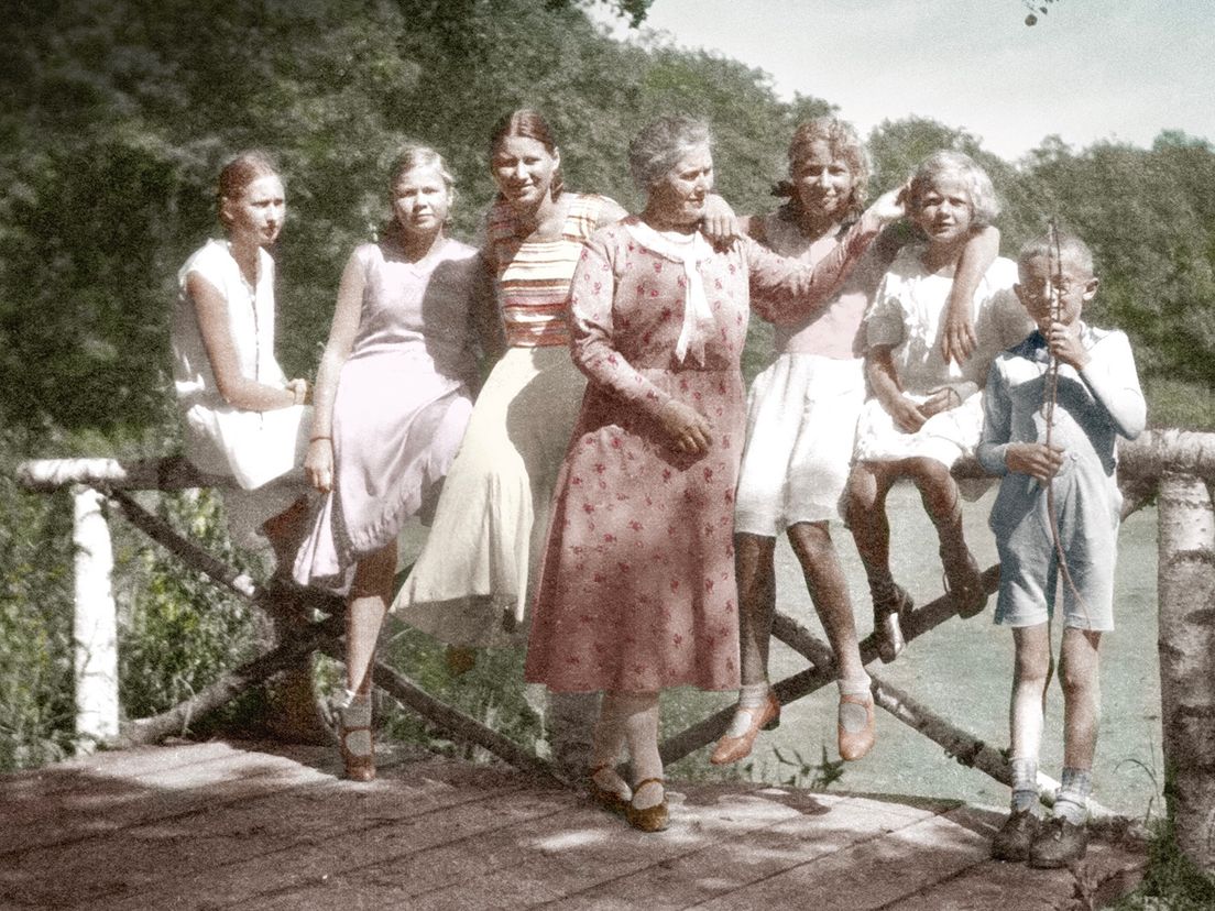Het gezin Hoogendijk, Oost-Pruisen 1930