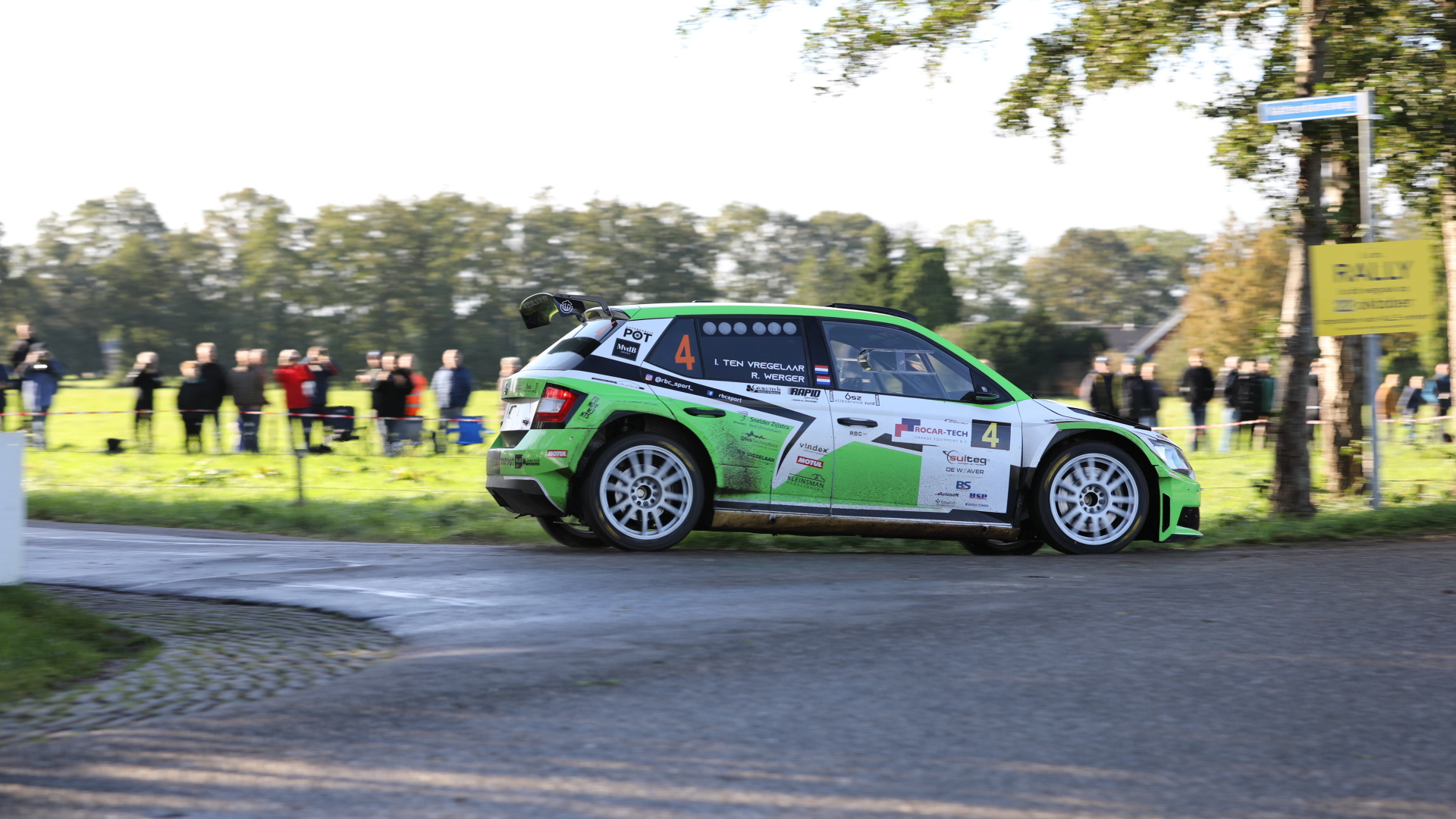 Sensationele Podiumplek Voor Ten Vregelaar En Werger In Twente Rally ...