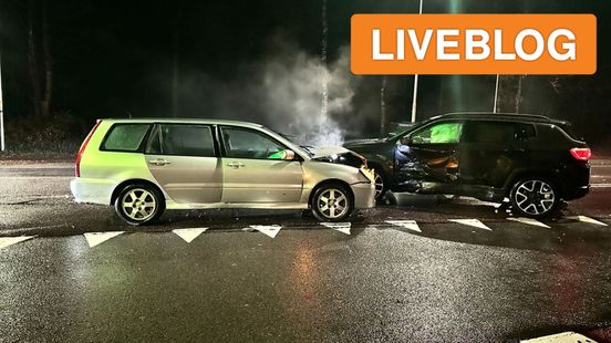 harde botsing in Groesbeek • auto vliegt in brand in Wageningen.