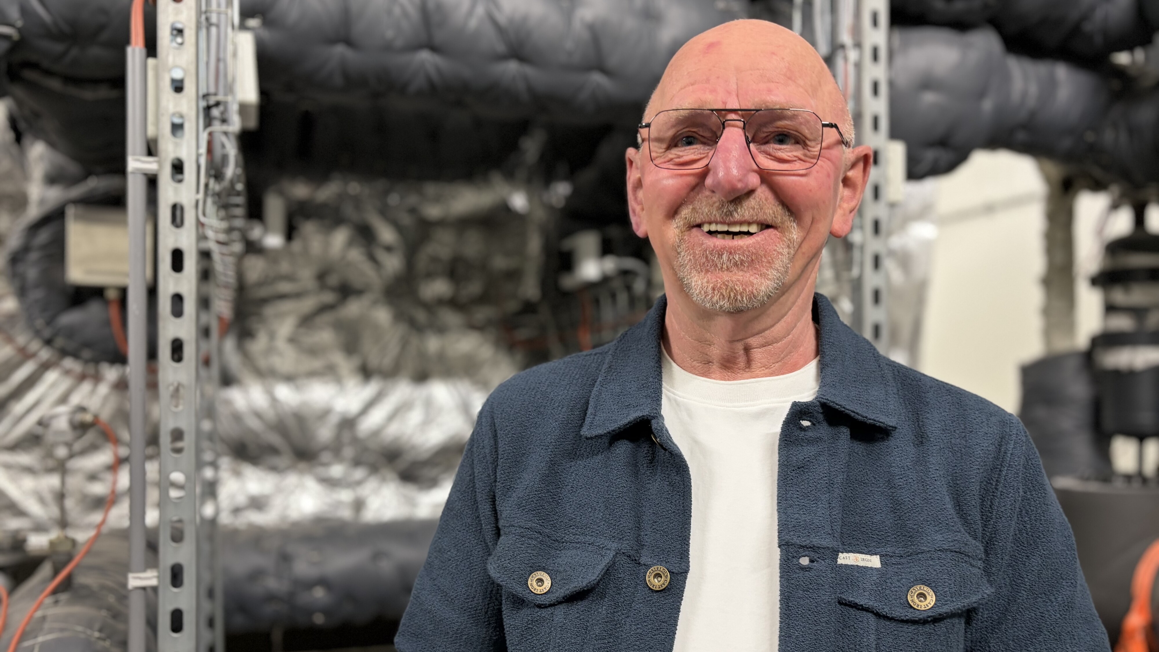 Hans Wolters, betinker fan de waarmtebatterij