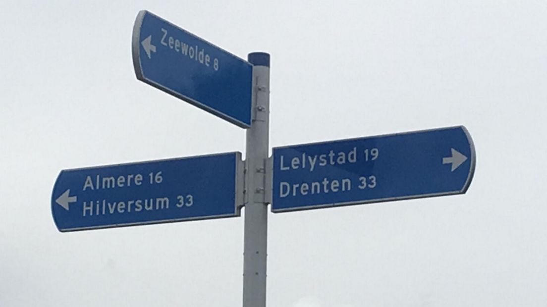 Rechtsaf naar 'Drenten' (Rechten: Omroep Flevoland)