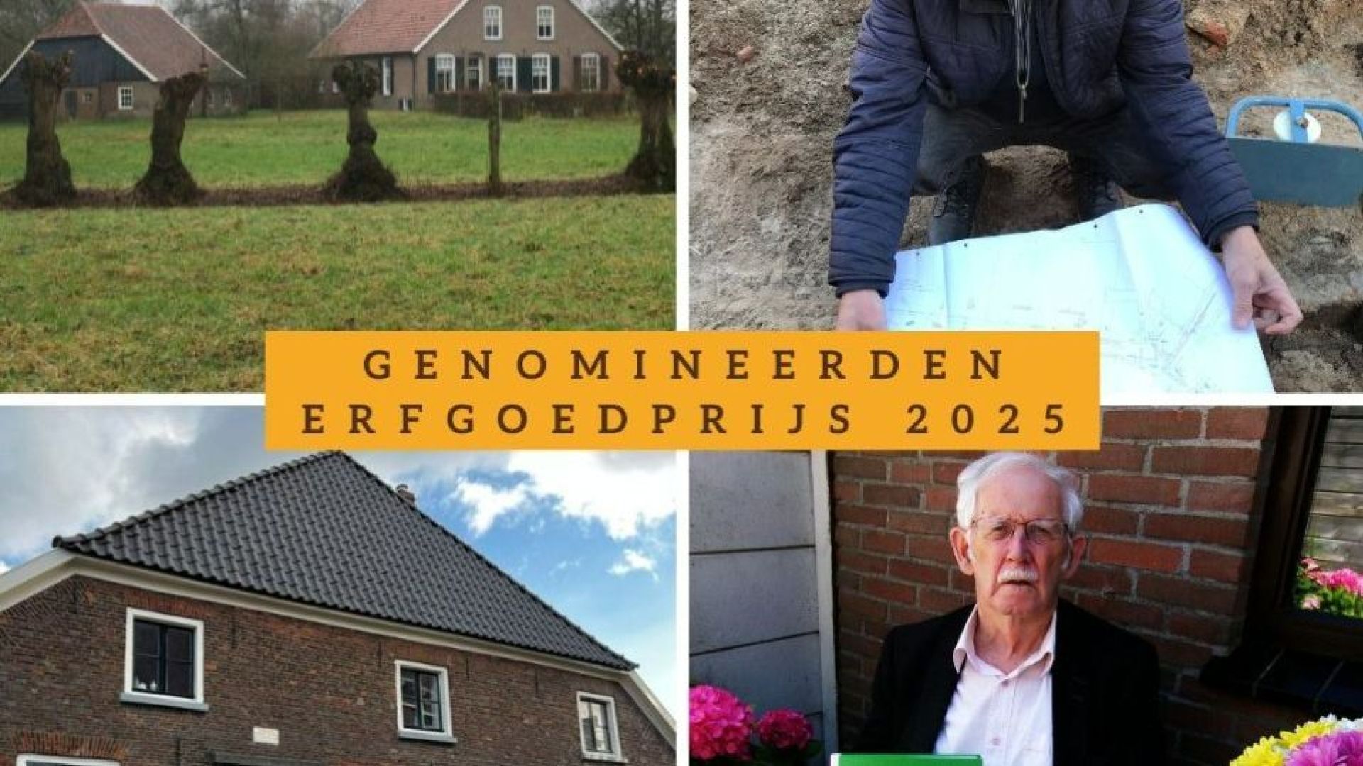 Vier genomineerden voor Erfgoedprijs 2025 in gemeente Aalten bekendgemaakt.