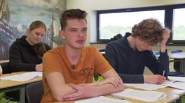 Spanning bij leerlingen van het Dr. Nassau College voor de eindexamens