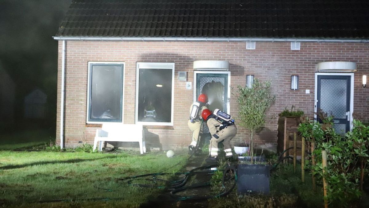 Dode bij woningbrand aan Valkruid in Nieuw-Buinen