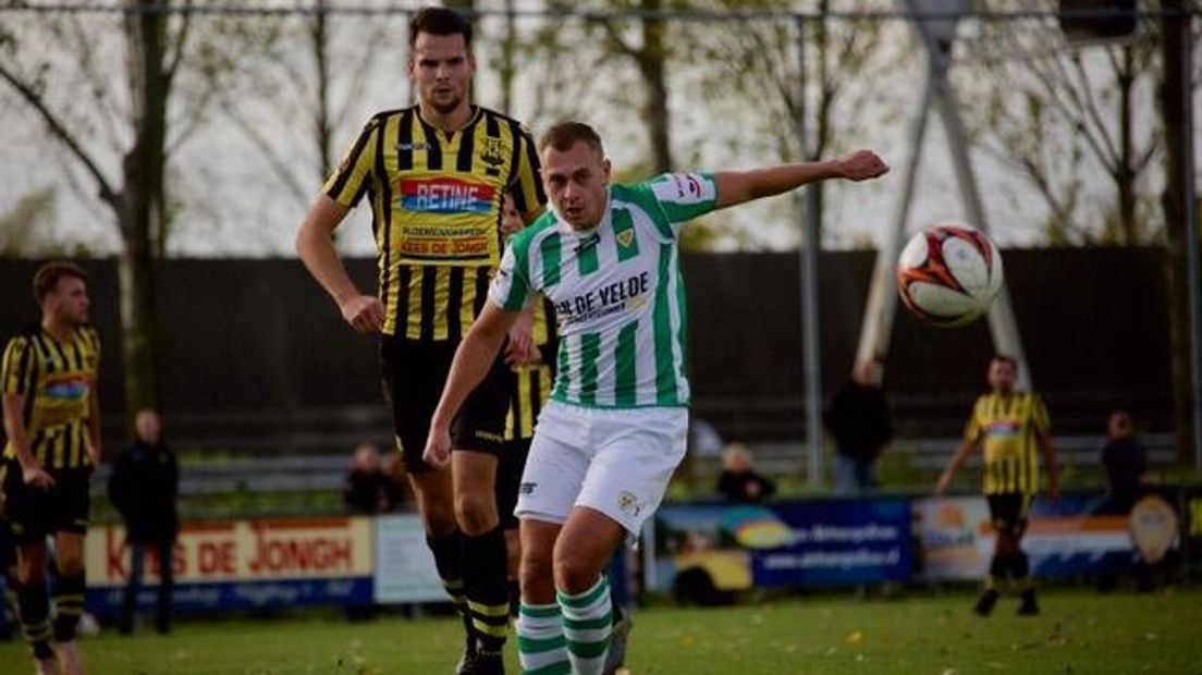 Jeremy Hubregtse scoorde een hattrick