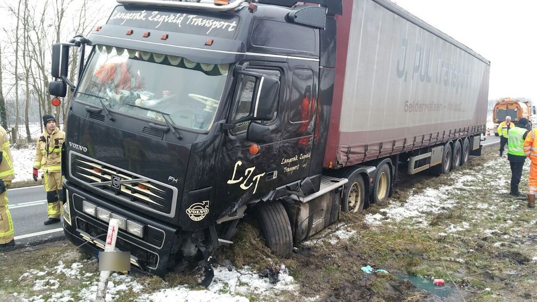 N35 bij Enschede weer open