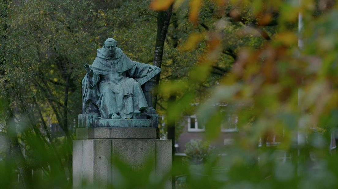 Het beeld van Thomas van Aquino