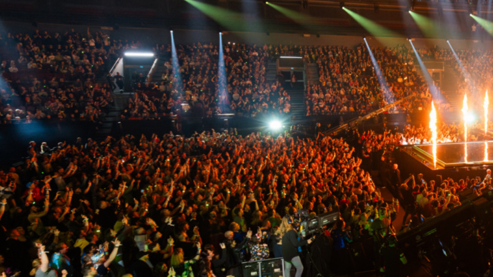 Het publiek in de Malmö Arena