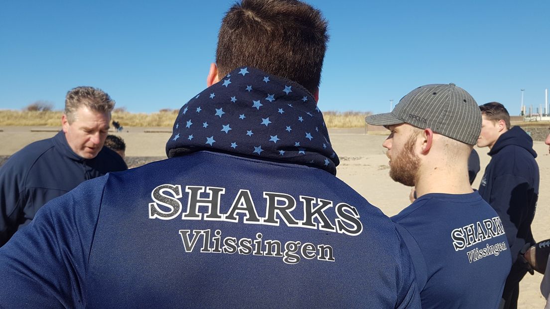 Vlissingen Sharks timmeren als American Football-ploeg aan de weg