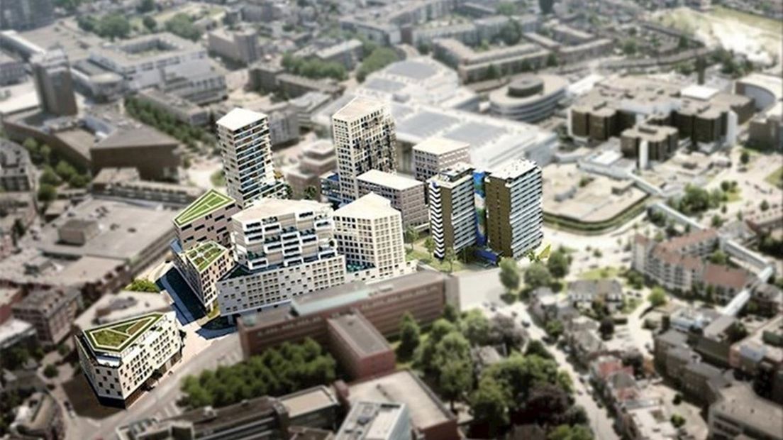 Een impressie van het project Kop Boulevard