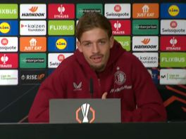 Luciano Valente over doorgaan in de Europa League: "Het belangrijkste is dat we morgen zelf winnen, anders hebben we sowieso geen kans"