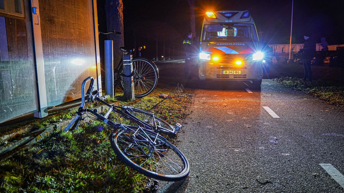 Fietser gaat onderuit en raakt gewond bij Peize
