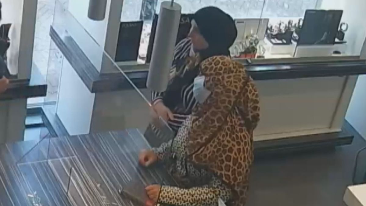 Dievegges stelen onder neus van verkoopster sieraden bij juwelier in Deventer