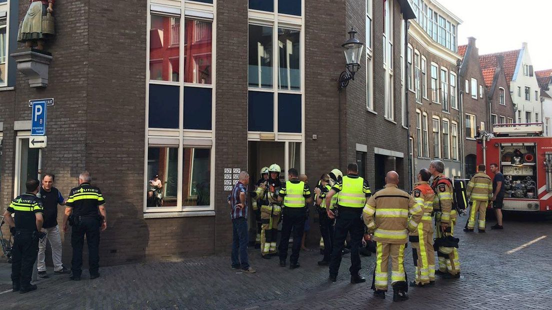 Alle hens aan dek voor brand in Deventer binnenstad