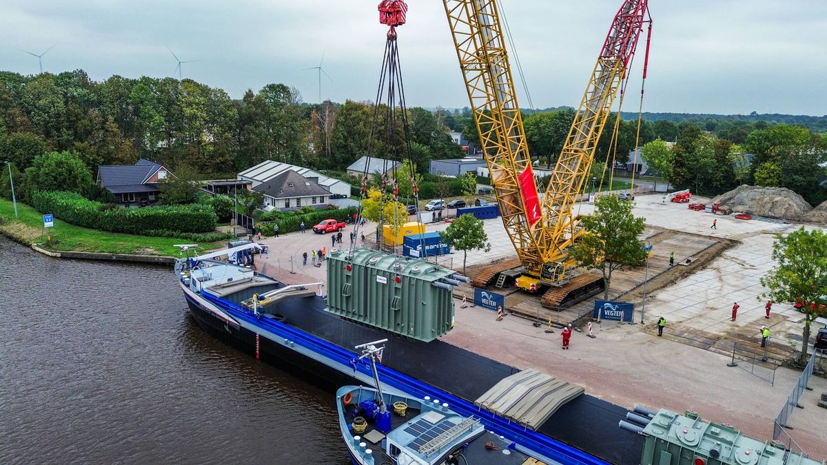 In zes zondagen rijdt een megatransport van Veendam naar Ter Apelkanaal