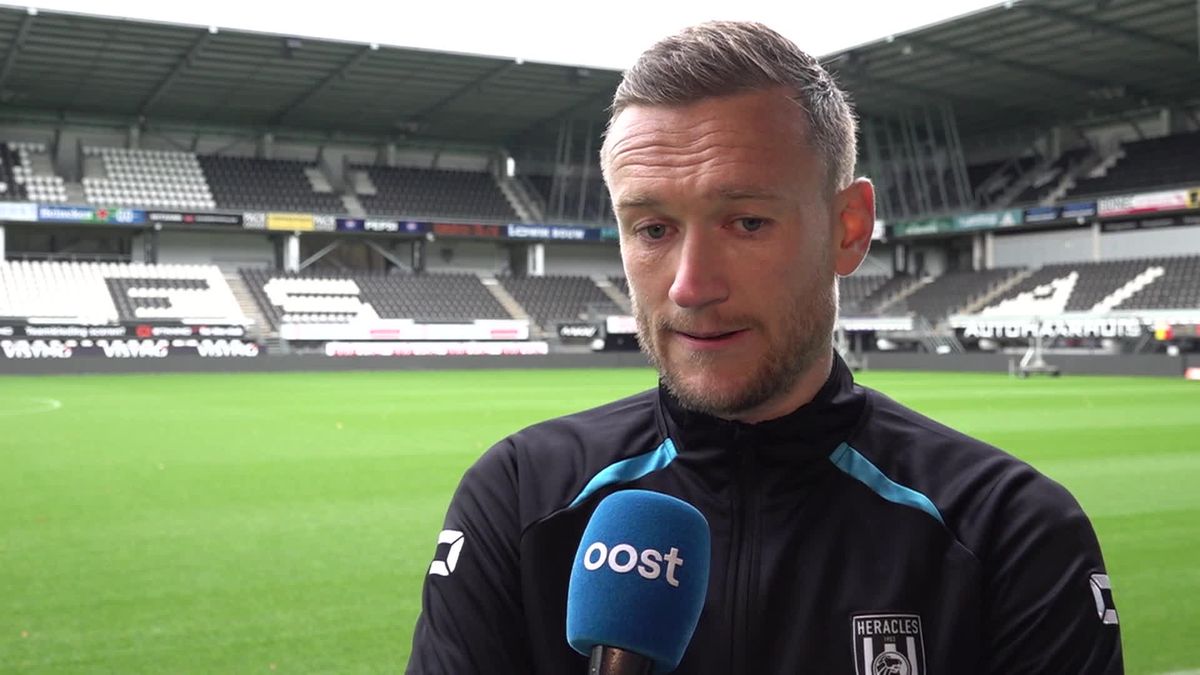 Heracles-verdediger Mike te Wierik steunt Bas Sibum: "Alle spelers staan volledig achter de trainer.