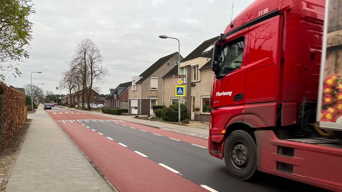 Bewoners Tienray: Trillingen en overlast na aanpassing weg