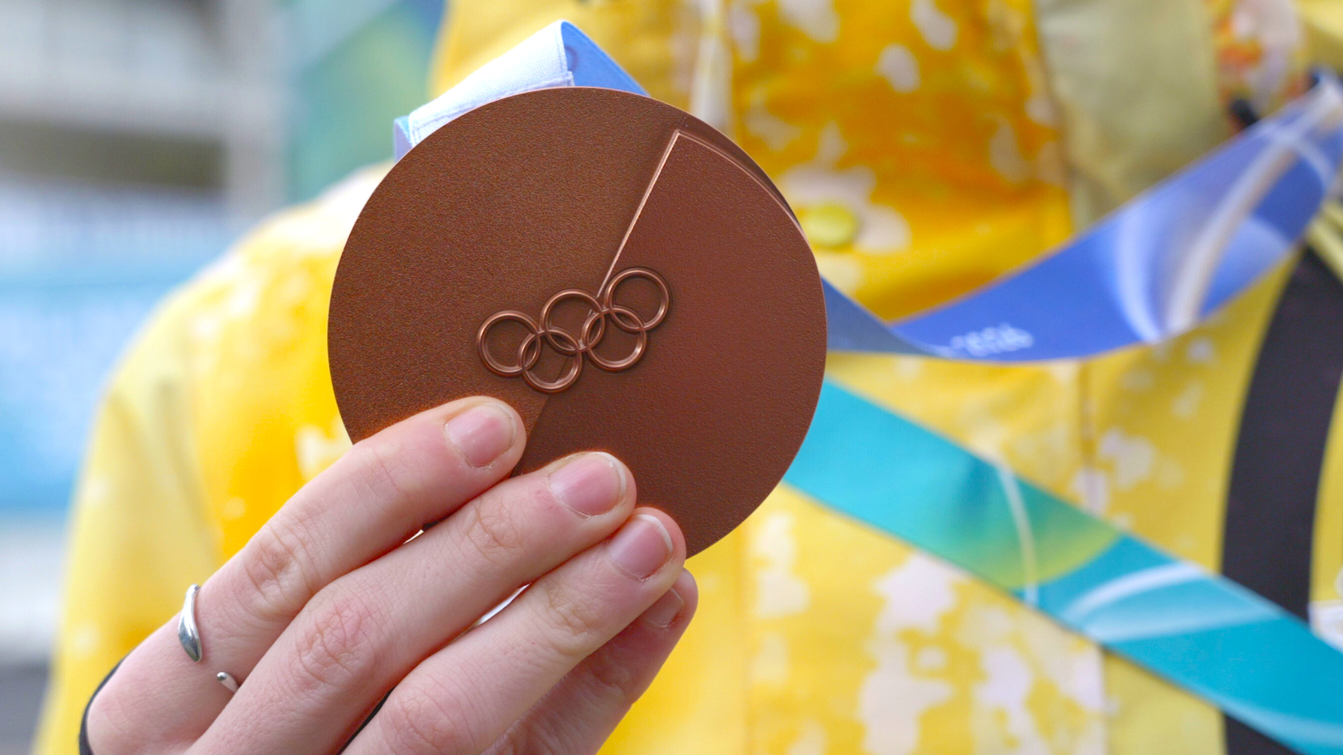 De brûnzen medalje fan Tineke den Dulk