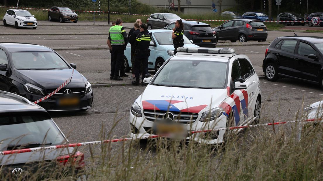 De schietpartij was op een parkeerplaats in Zoetermeer