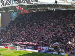 FC Utrecht herdenkt tramaanslag in duel met Go Ahead Eagles