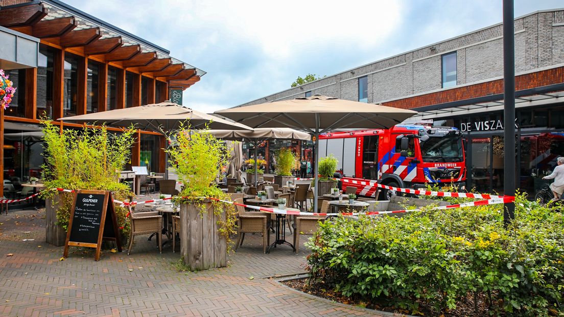 Bij een brasserie in Deventer zou vandaag een ontploffing zijn geweest in de keuken.