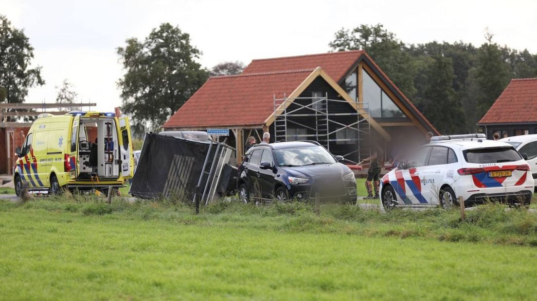 De plek van het ongeval